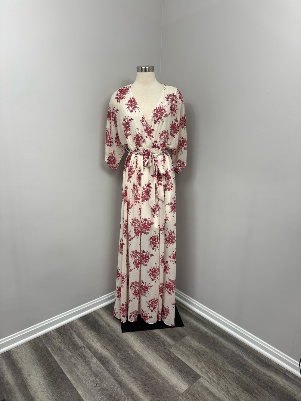 Baltic Born Kia Kimono Floral Maxi Dress